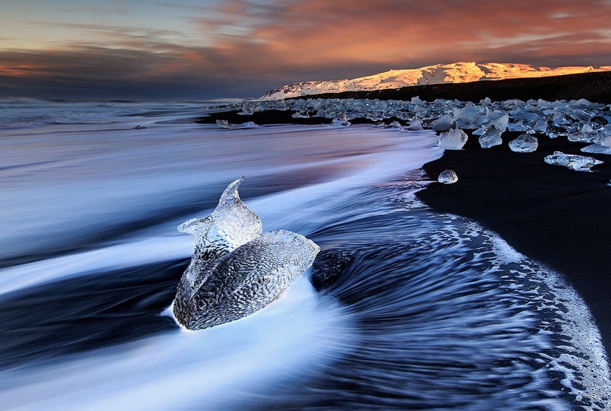 The incredible Diamons Beach in Iceland - Diamond Beach | Secret World Trip Planner