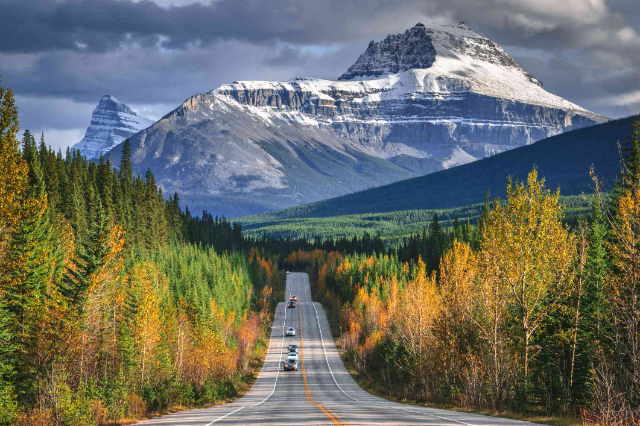 La promenade des Glaciers — Jasper