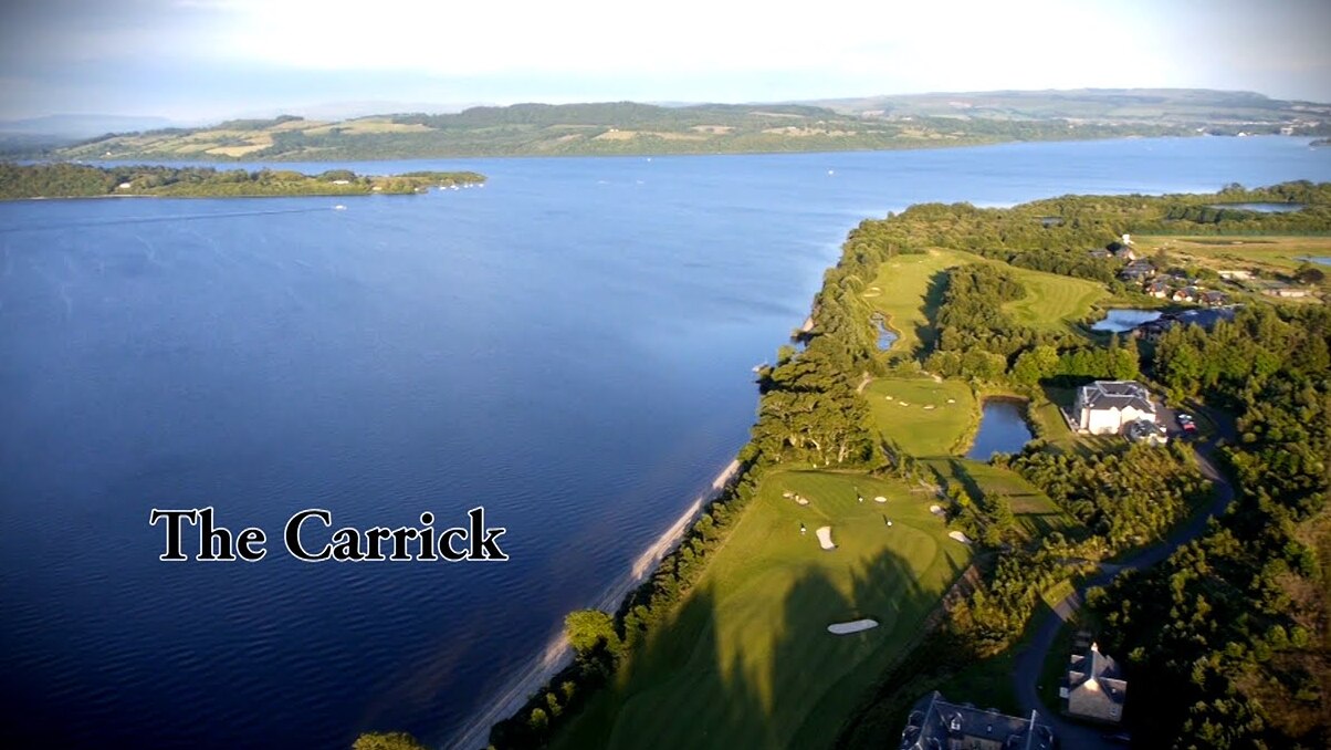 El campo de golf Carrick en Lock Lomond — The Cameron Club and Spa Loch Lomond