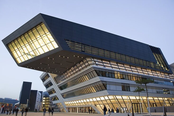 Zaha Hadid and the Vienna Library - Wien | Secret World Trip Planner