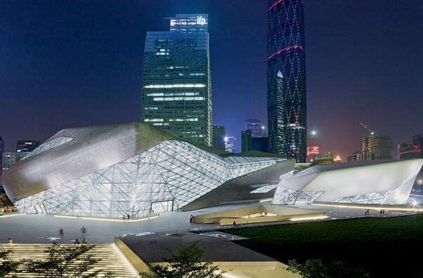 Hadid: Canton Opera House (Guangzhou) - Guangzhou Shi | Secret World Trip Planner