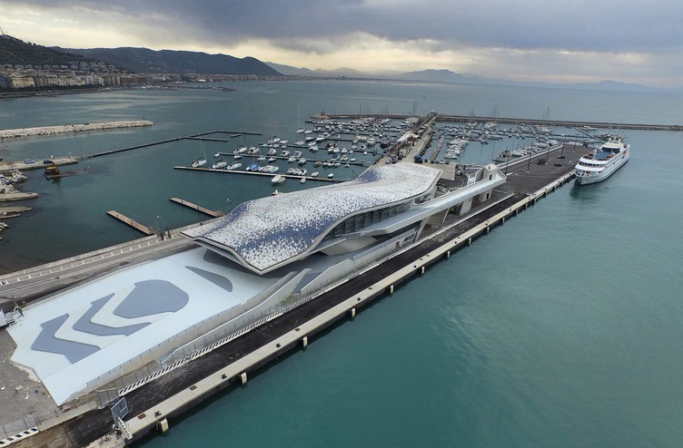 Zaha Hadid: Salerno Denizcilik istasyonu - Salerno | Secret World Trip Planner