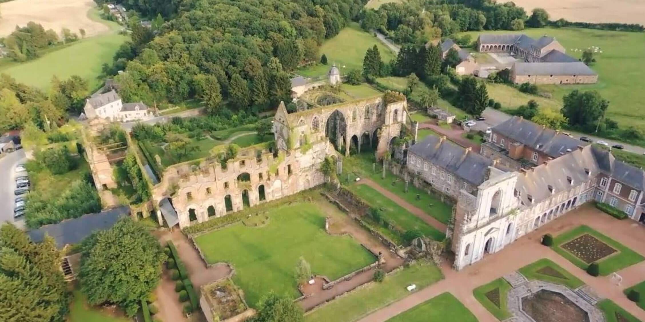 The ruins of the Cistercian Aulne Abbey - Thuin | Secret World Trip Planner