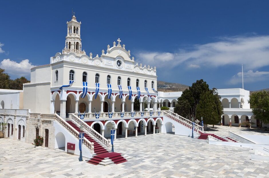 Panagia Ekatontapiliani Cathedral in Paros - Tinos | Secret World Trip Planner