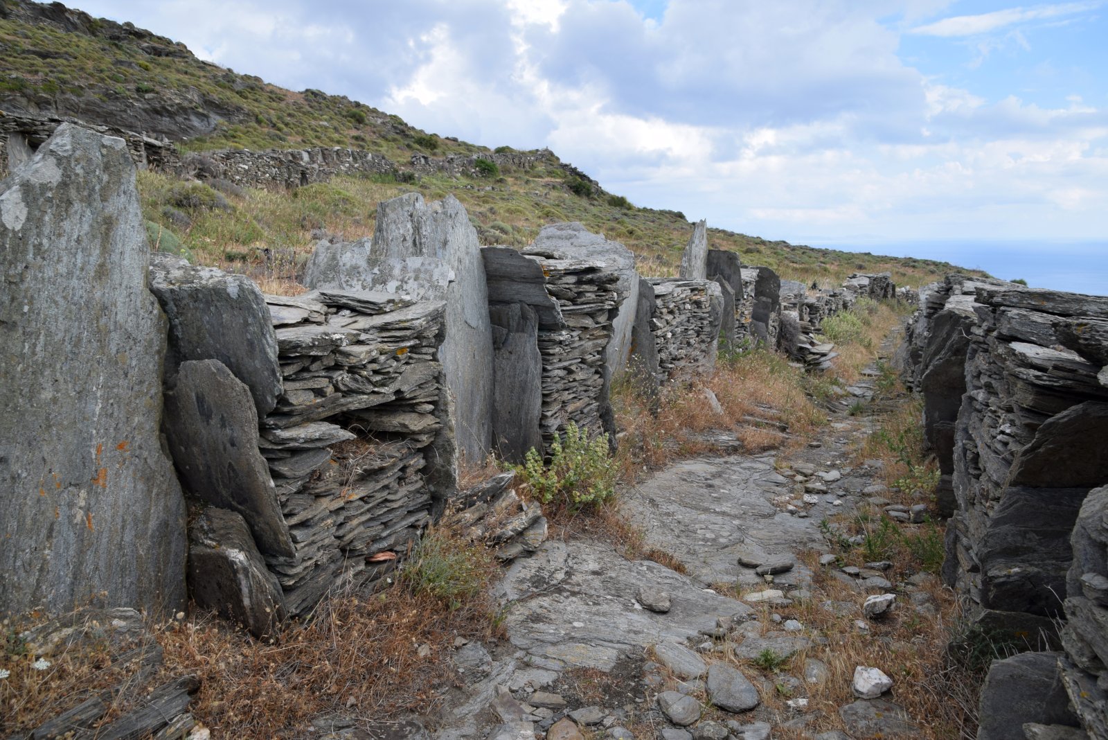 Strofilas en Andros, la ciudad más antigua de Europa - Kolympos-Zaganiari (Palaiopolis GR | Secret World Trip Planner