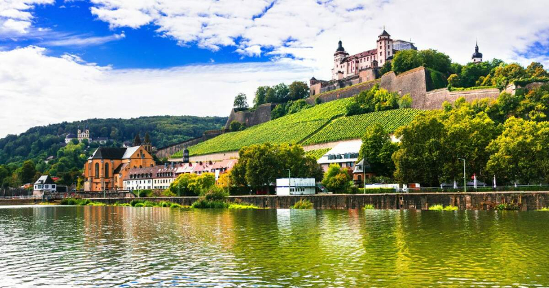 Le pays des vins de contes de fées en Allemagne — Würzburg