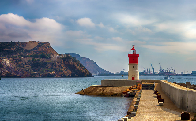 Forte e faro di Natale — Cartagena