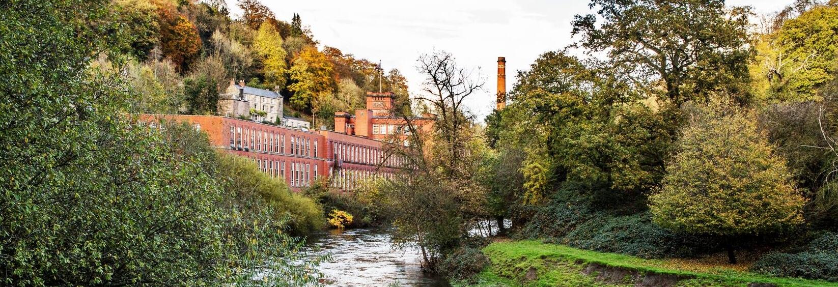 Derwent Valley Mills, Derbyshire, Inglaterra — Derbyshire