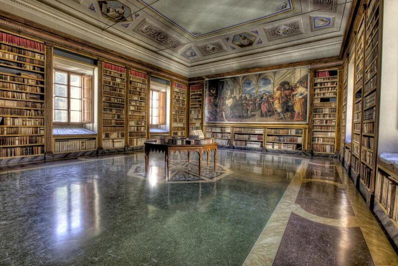 The Vallombrosa Library - Vallombrosa, Reggello | Secret World Trip Planner