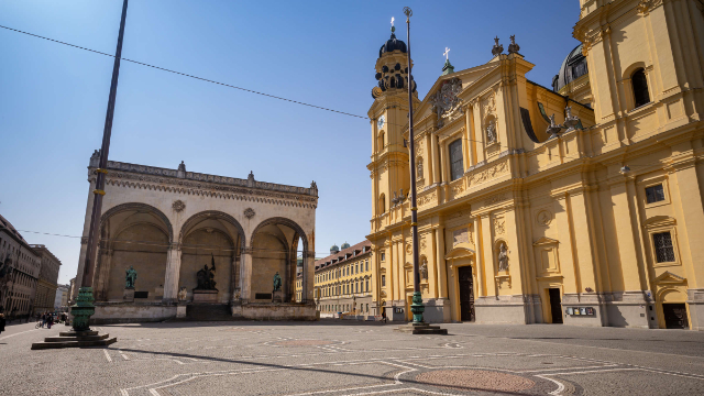 Одеонсплац - München | Secret World Trip Planner