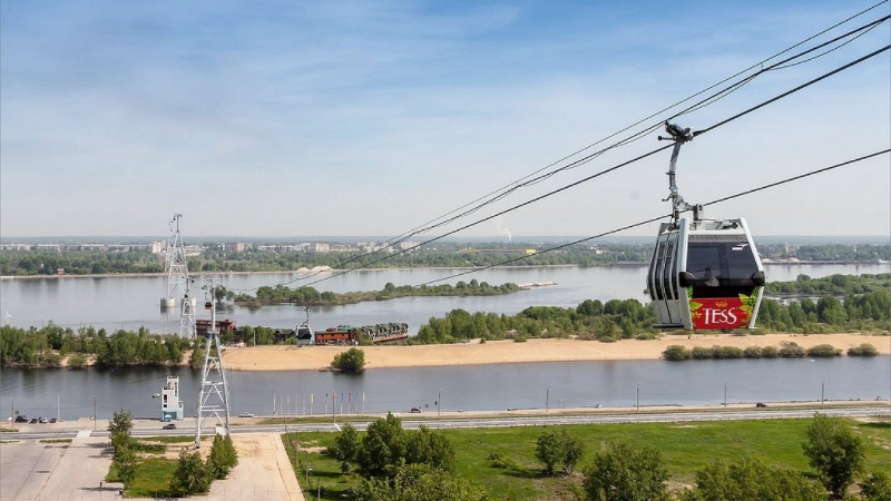 Nizhny Novgorod Cable Car — Nizhnij Novgorod
