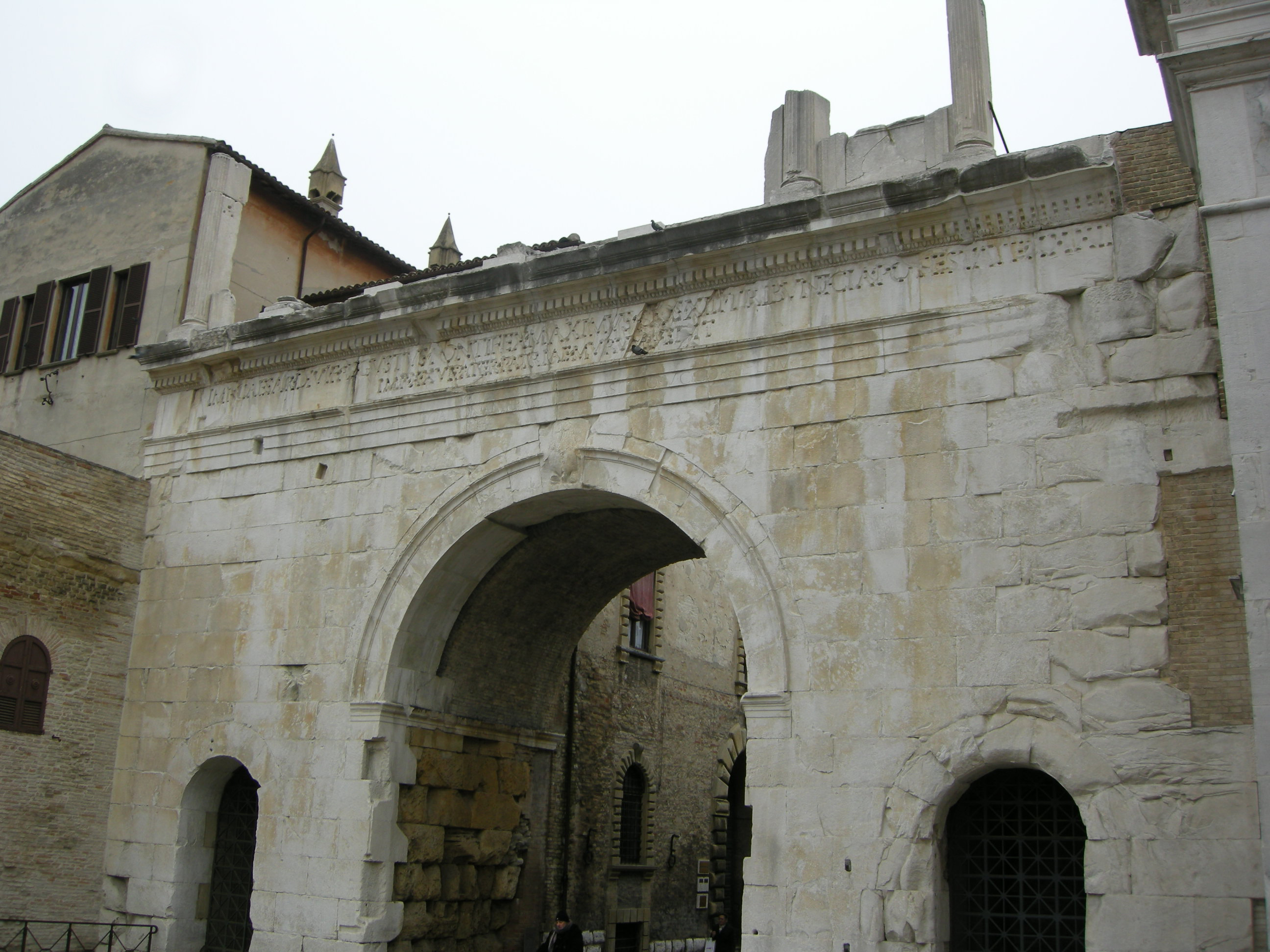 Arch of Augustus - Fano | Secret World Trip Planner
