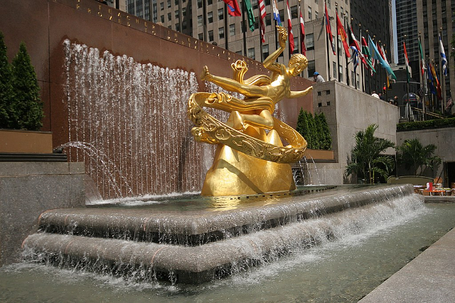 प्रोमेथियस फाउन्टेन - New York | Secret World Trip Planner