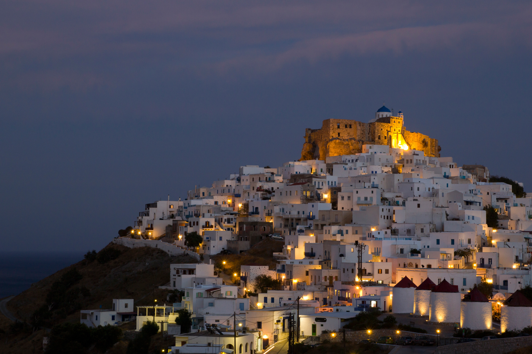 Chora: Castillo de Querini. — Astypalaia