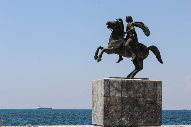statue af den legendariske Alexander den Store - Thessaloniki | Secret World Trip Planner