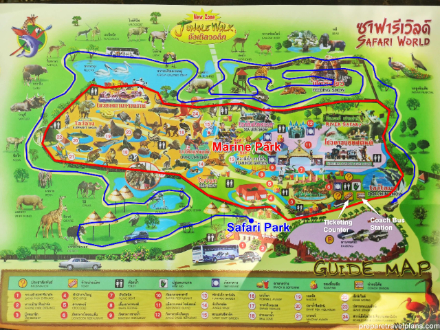 עולם ספארי בנגקוק - Khet Khlong Sam Wa | Secret World Trip Planner