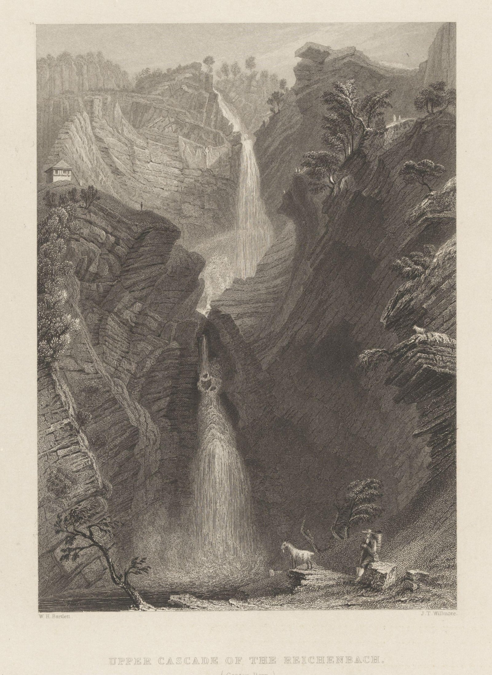 Air terjun yang luar biasa di istana Sherlock Holmes .  - Schattenhalb | Secret World Trip Planner
