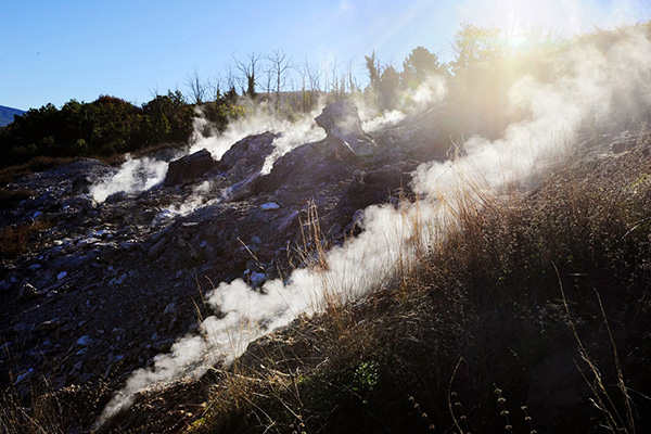 Parque Fumarole de Sasso Pisano - Lagoni del Sasso | Secret World Trip Planner