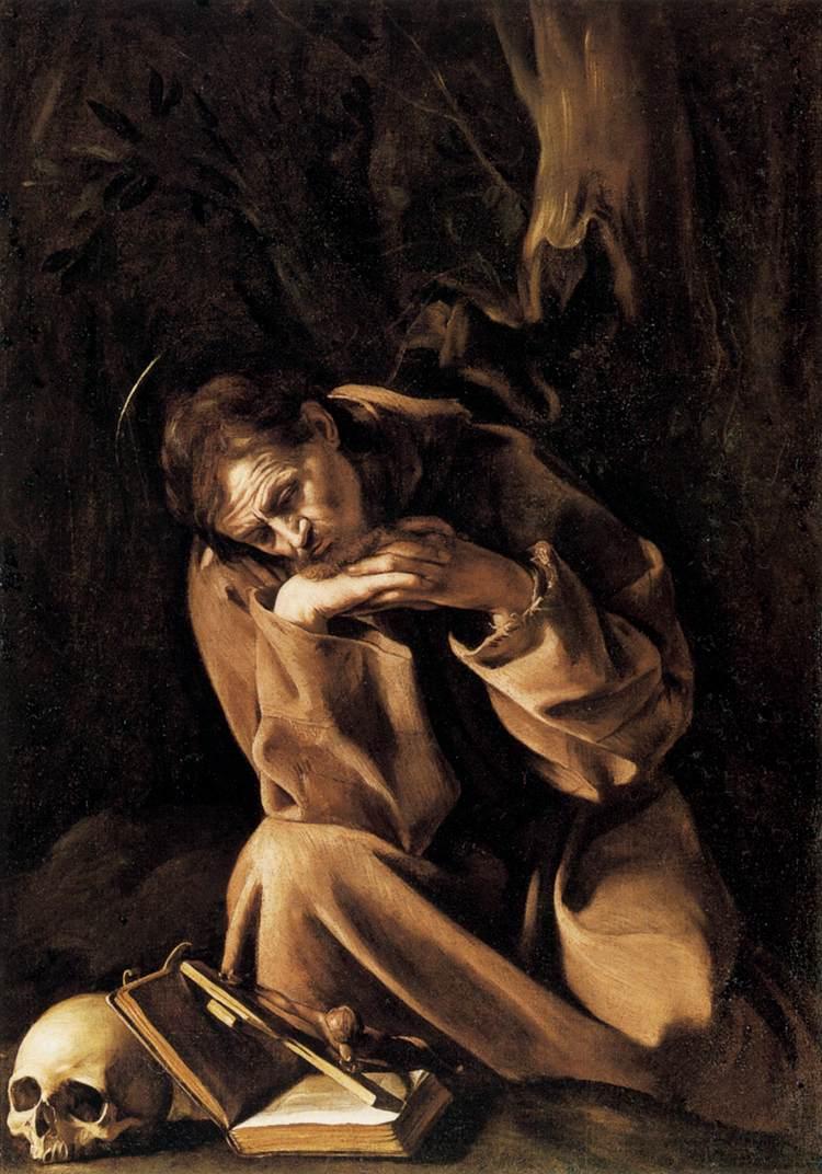 Cremona dan Caravaggio: Saint Francis dalam meditasi - Via U. Dati | Secret World Trip Planner