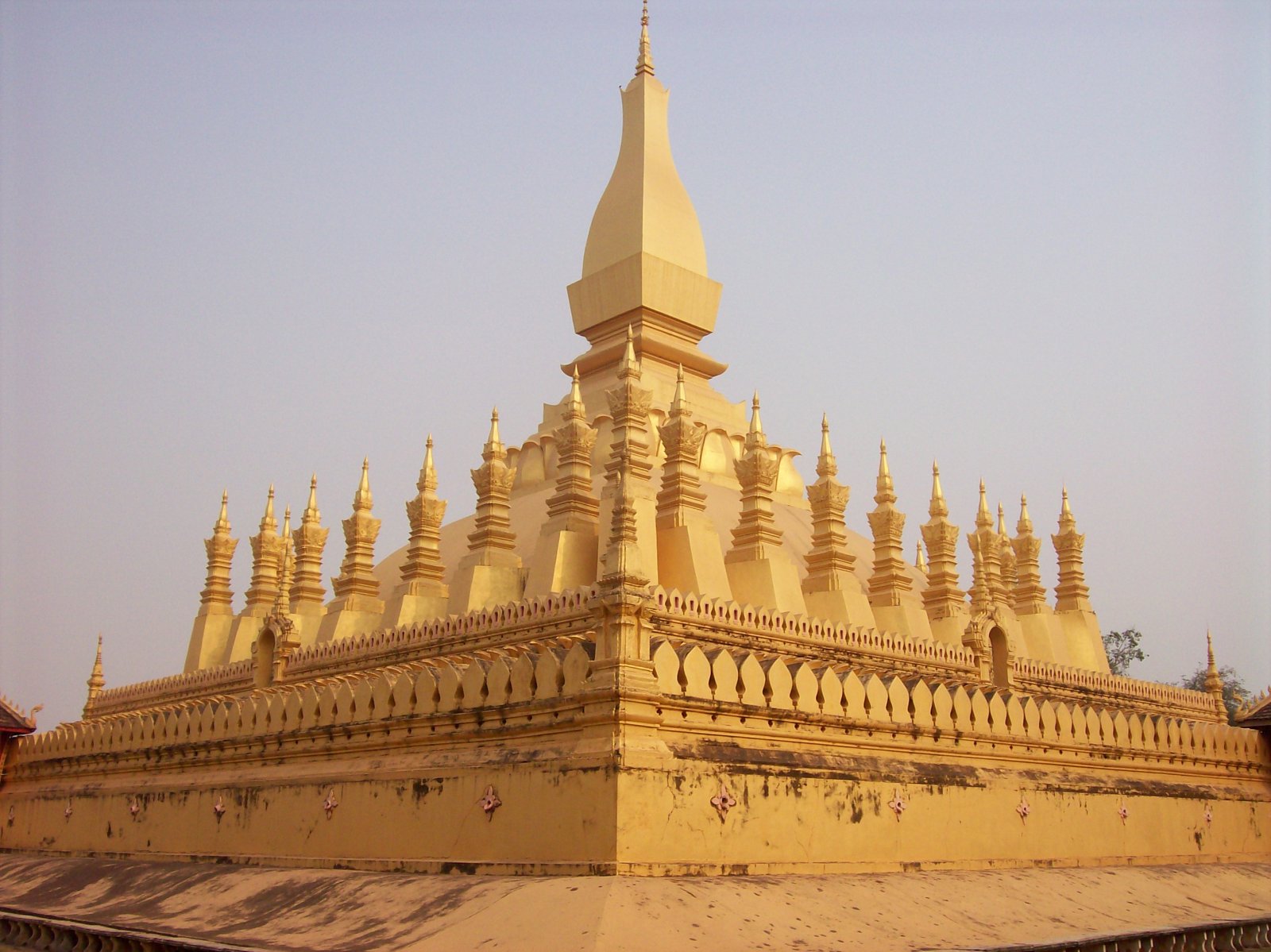 That Luang, or the Great Stupa, in Vientiane - Vientiane | Secret World Trip Planner