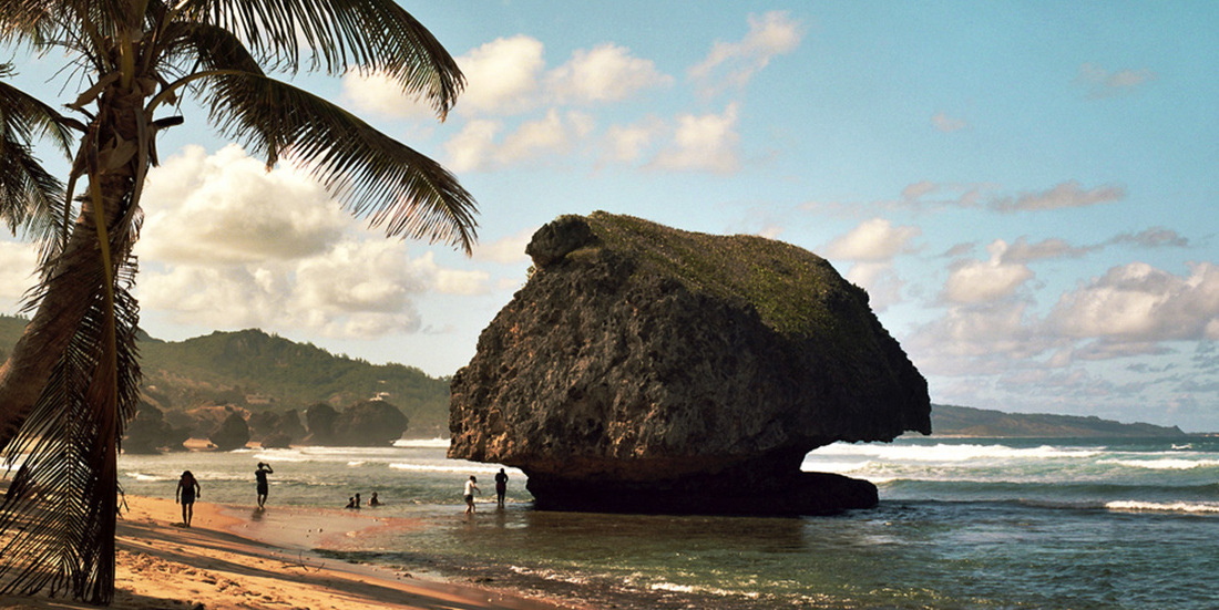 Bathsheba Beach: ideal for a photo — Bathsheba