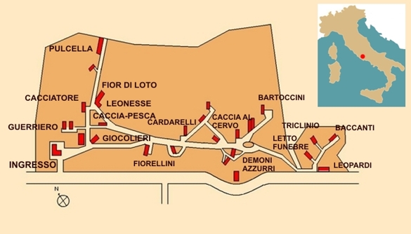 Некрополи Монтерозси - Tarquinia | Secret World Trip Planner
