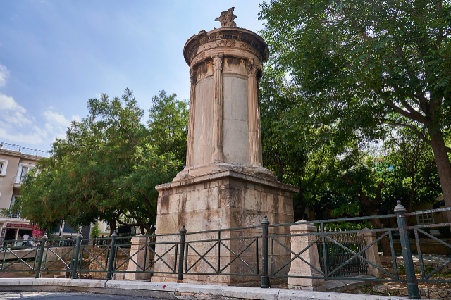 Lysicrates' koragiske monument - Athina | Secret World Trip Planner