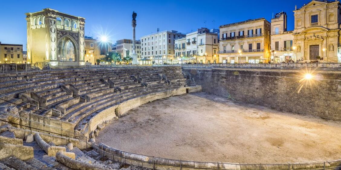 Lecce and the Roman Amphitheatre — Lecce