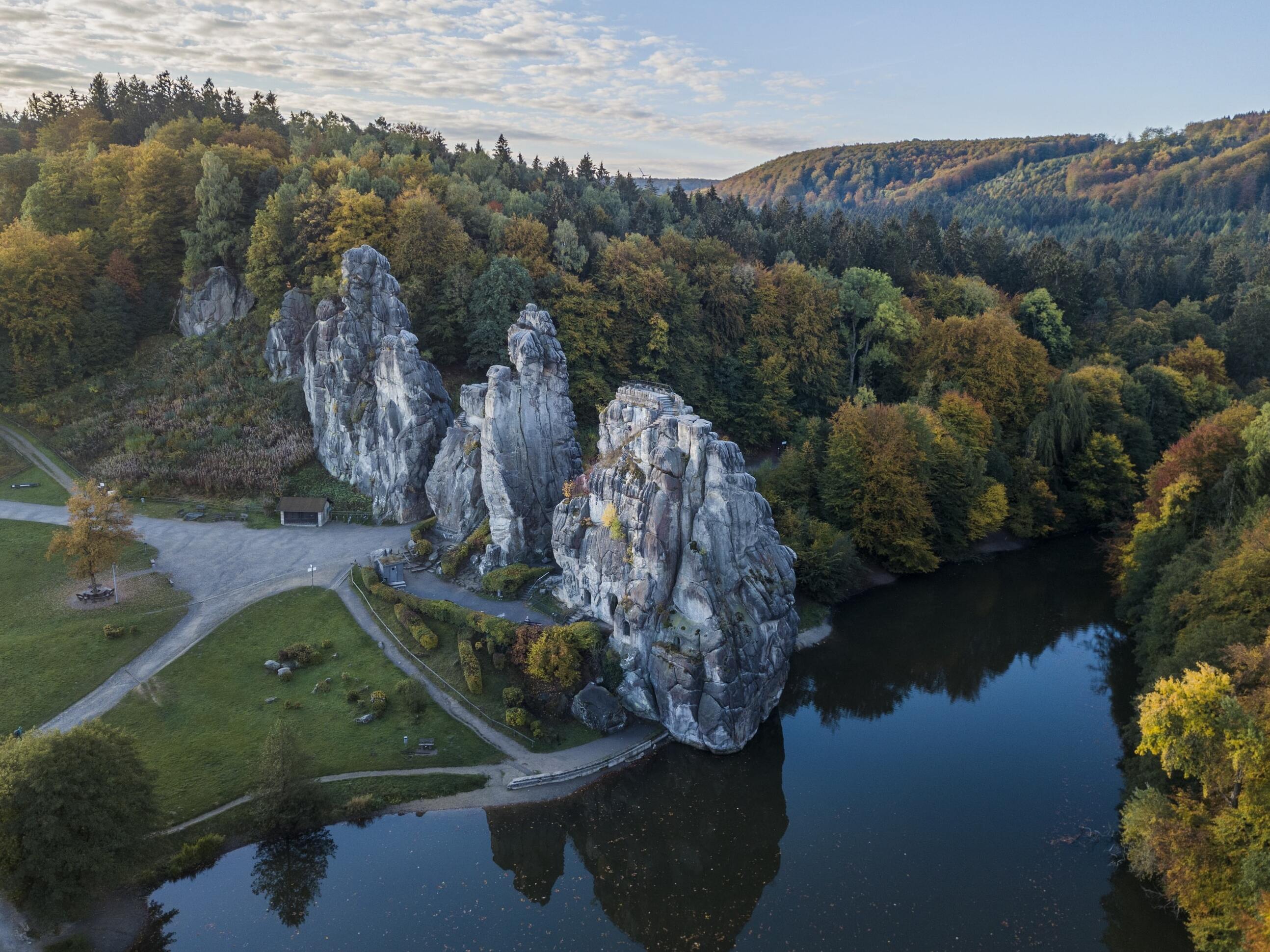 Externsteine:The Star Stones of Lippe — Horn-Bad Meinberg