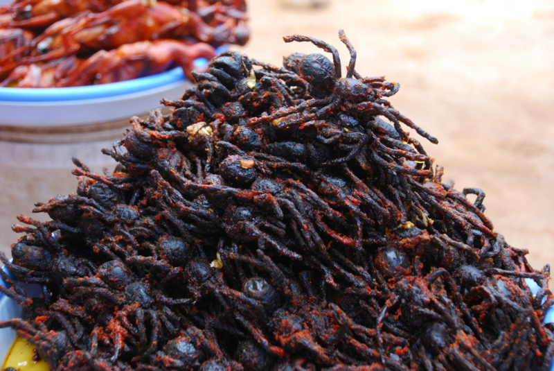 Araignée frite - Cambodge | Secret World Trip Planner