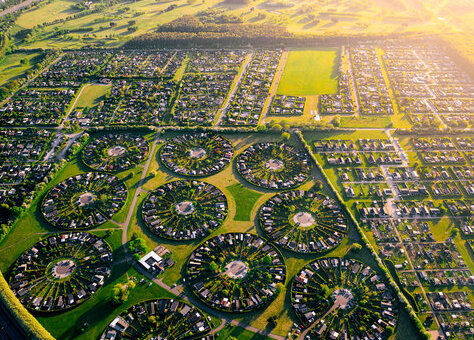 The Unusual Circular Gardens of Brøndby Haveby - Brøndby | Secret World Trip Planner