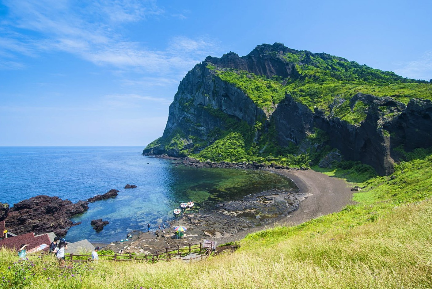 La isla de Jeju, una isla volcánica en Corea del Sur — Seogwipo