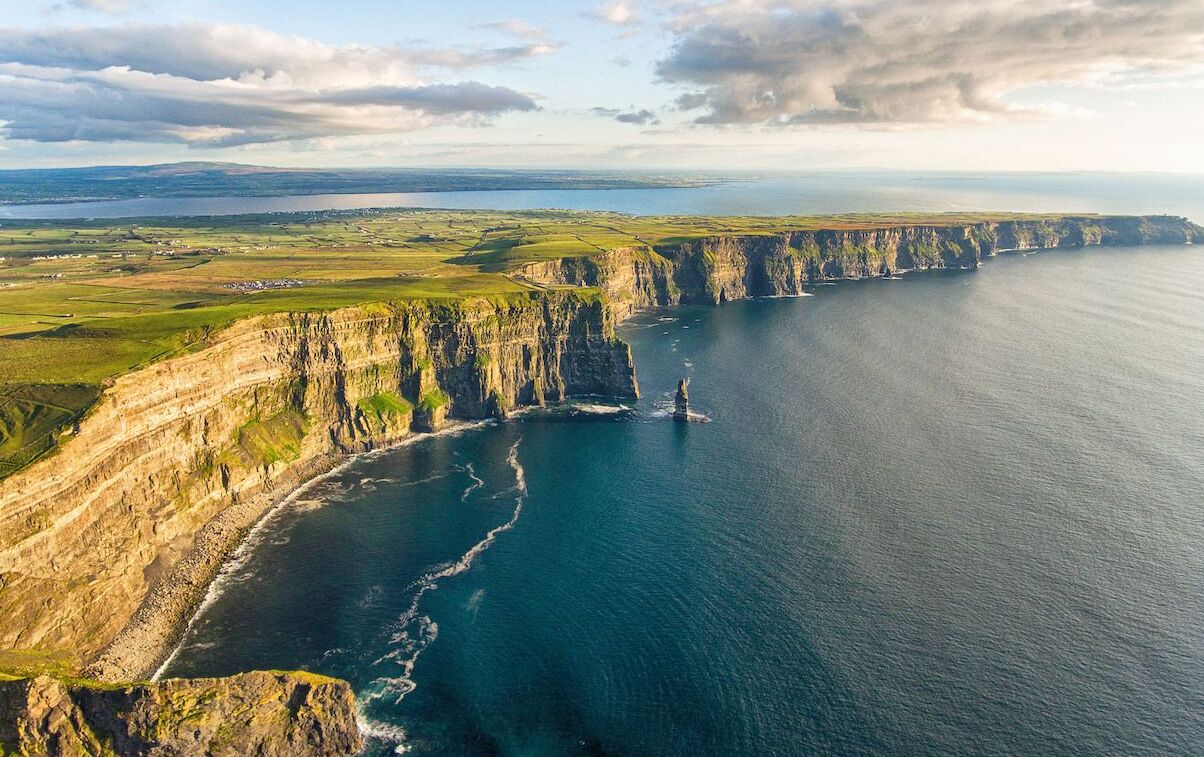 Los acantilados de Moher en Irlanda — Lislorkan North