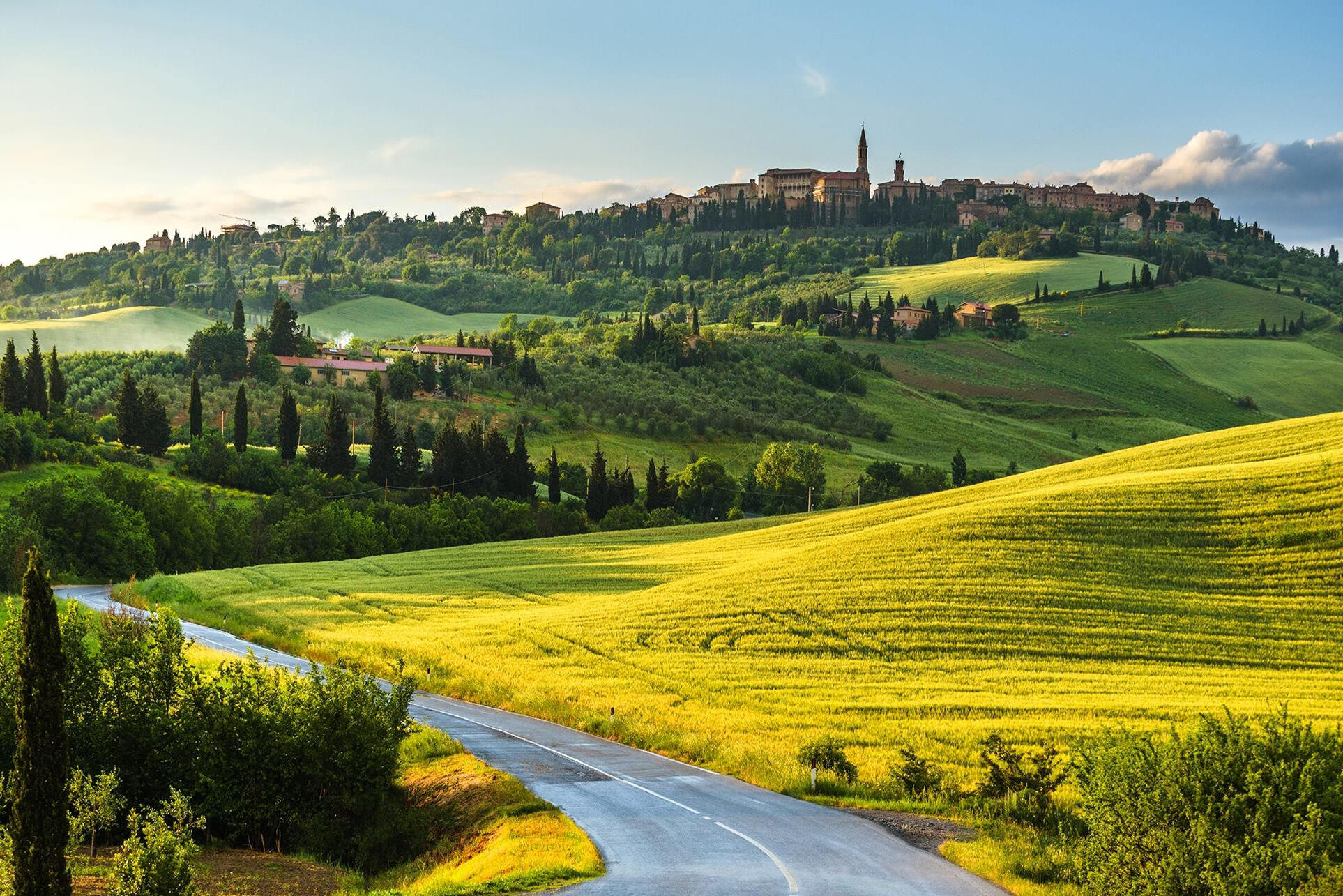 Pienza Tuscany ichida O'rta asrlar Bir Tiyib |  - Pienza | Secret World Trip Planner