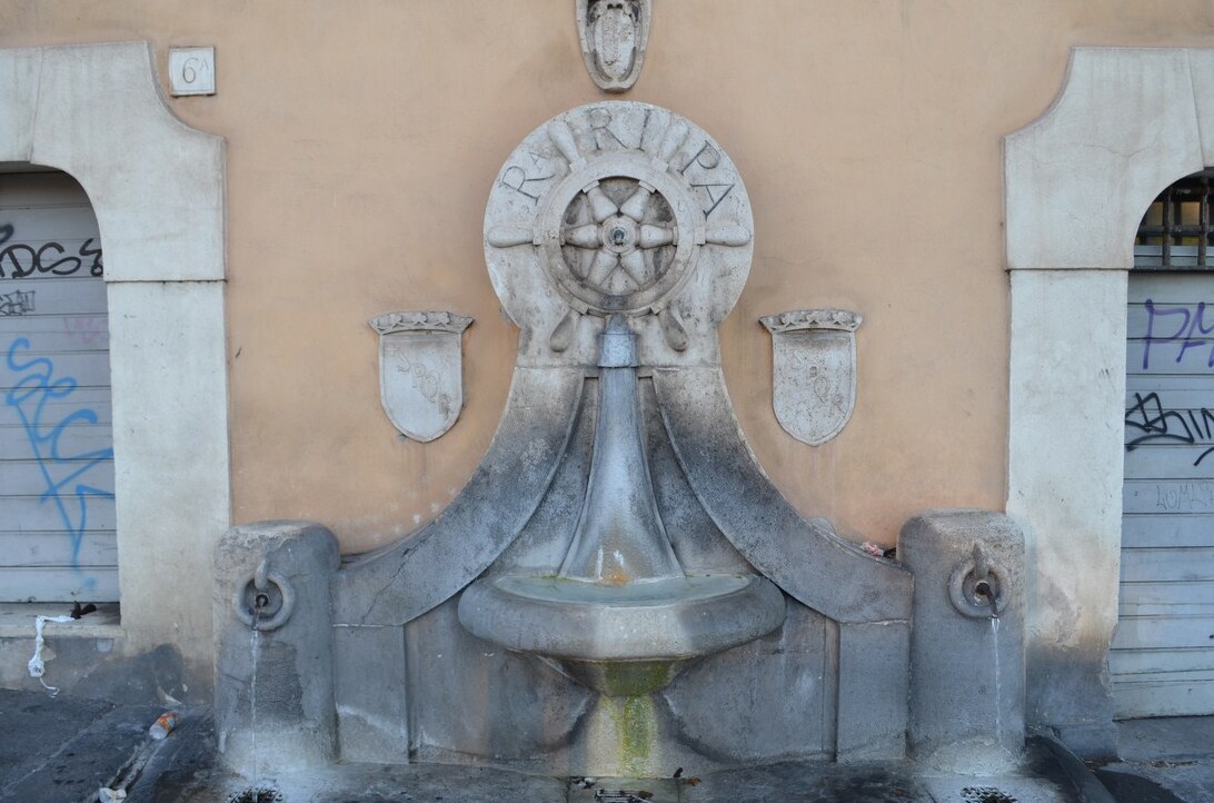 Fontaine de gouvernail - Roma | Secret World Trip Planner