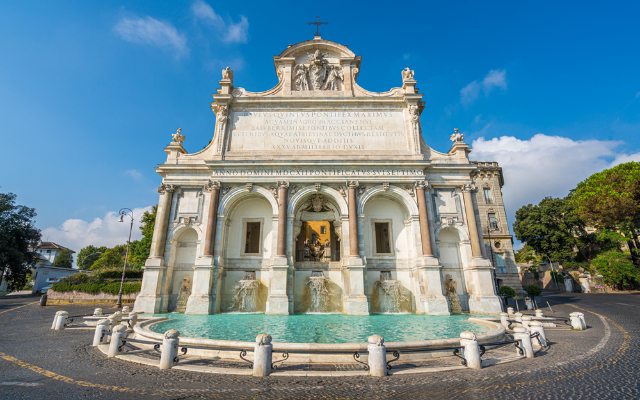 Acqua Paola fontän - Roma | Secret World Trip Planner
