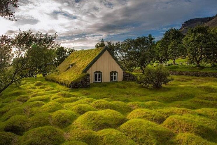 Hofskirkja turf church - Norðausturvegur | Secret World Trip Planner