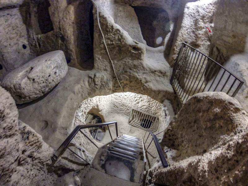 The dark labyrinths of Derinkuyu - Derinkuyu | Secret World Trip Planner