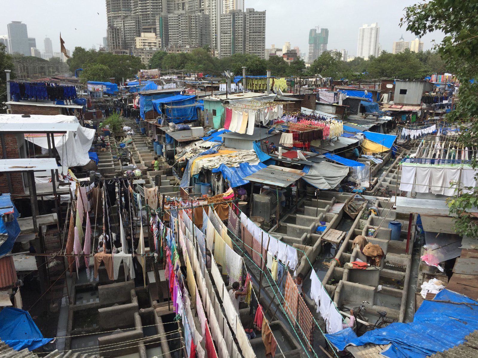 El distrito de lavandería o Dhobi Ghat - Mumbai | Secret World Trip Planner