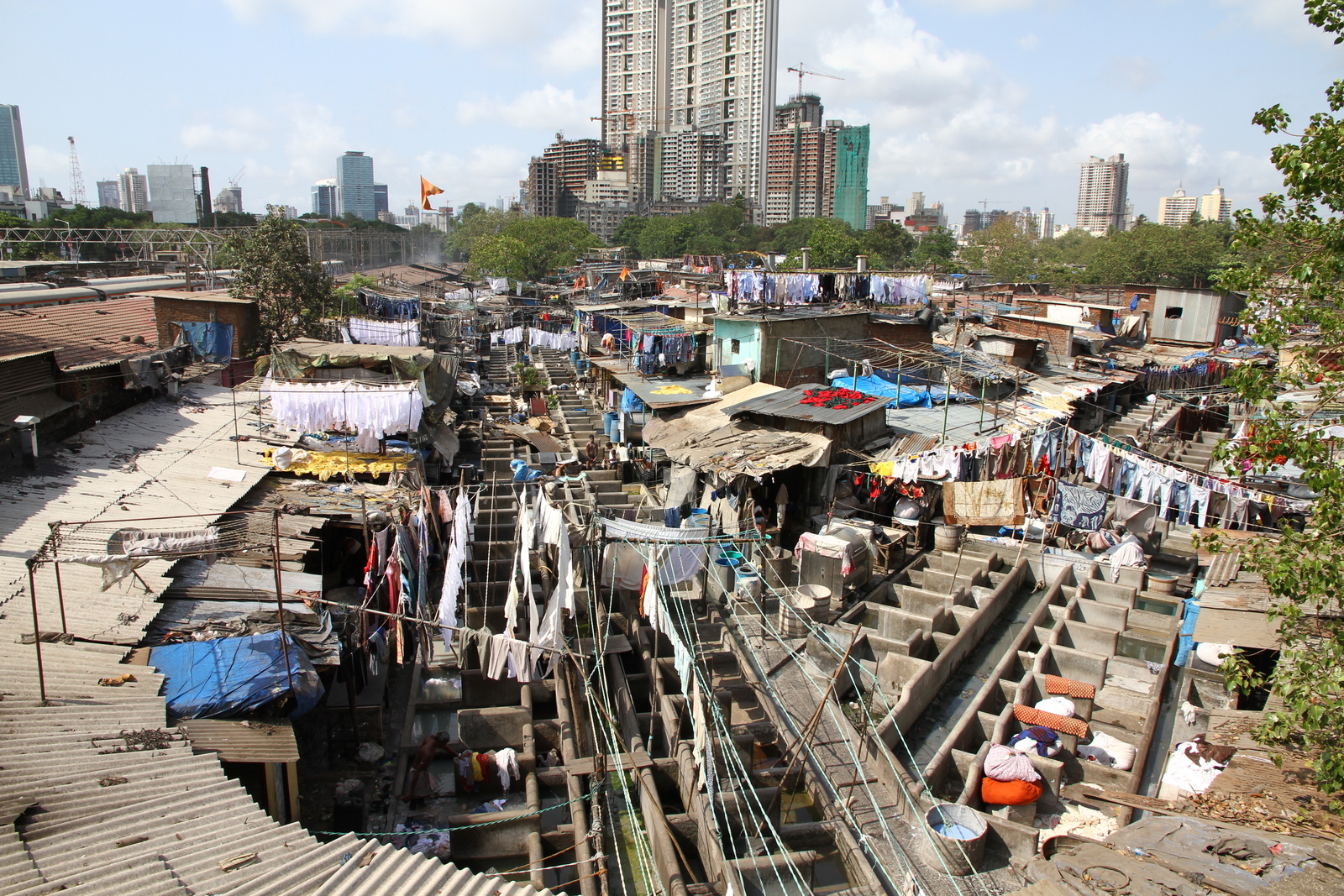 El distrito de lavandería o Dhobi Ghat - Mumbai | Secret World Trip Planner