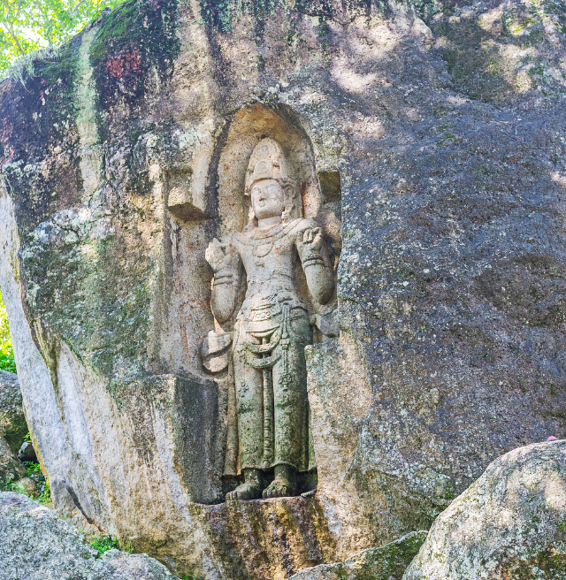 Kushtarajagala-Statue — Weligama