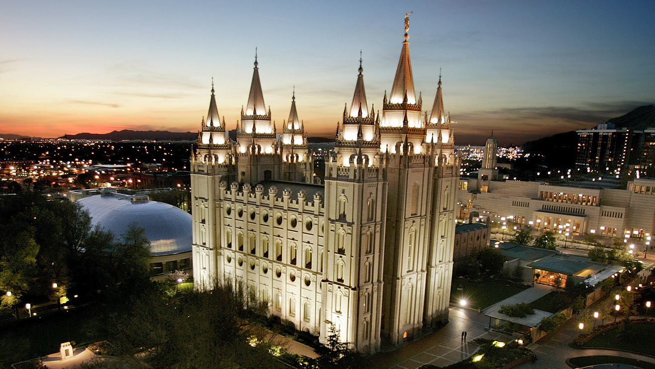 Tempio mormone a Salt Lake City — Salt Lake City