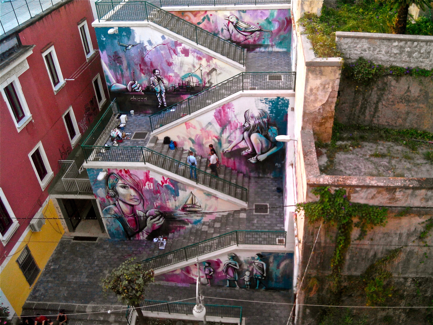 Escalera Alfonso Gatto - Salerno | Secret World Trip Planner