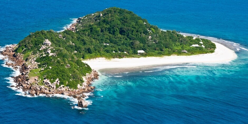 L'isola di Curieuse fa parte delle isole Seychelles interne — Curieuse