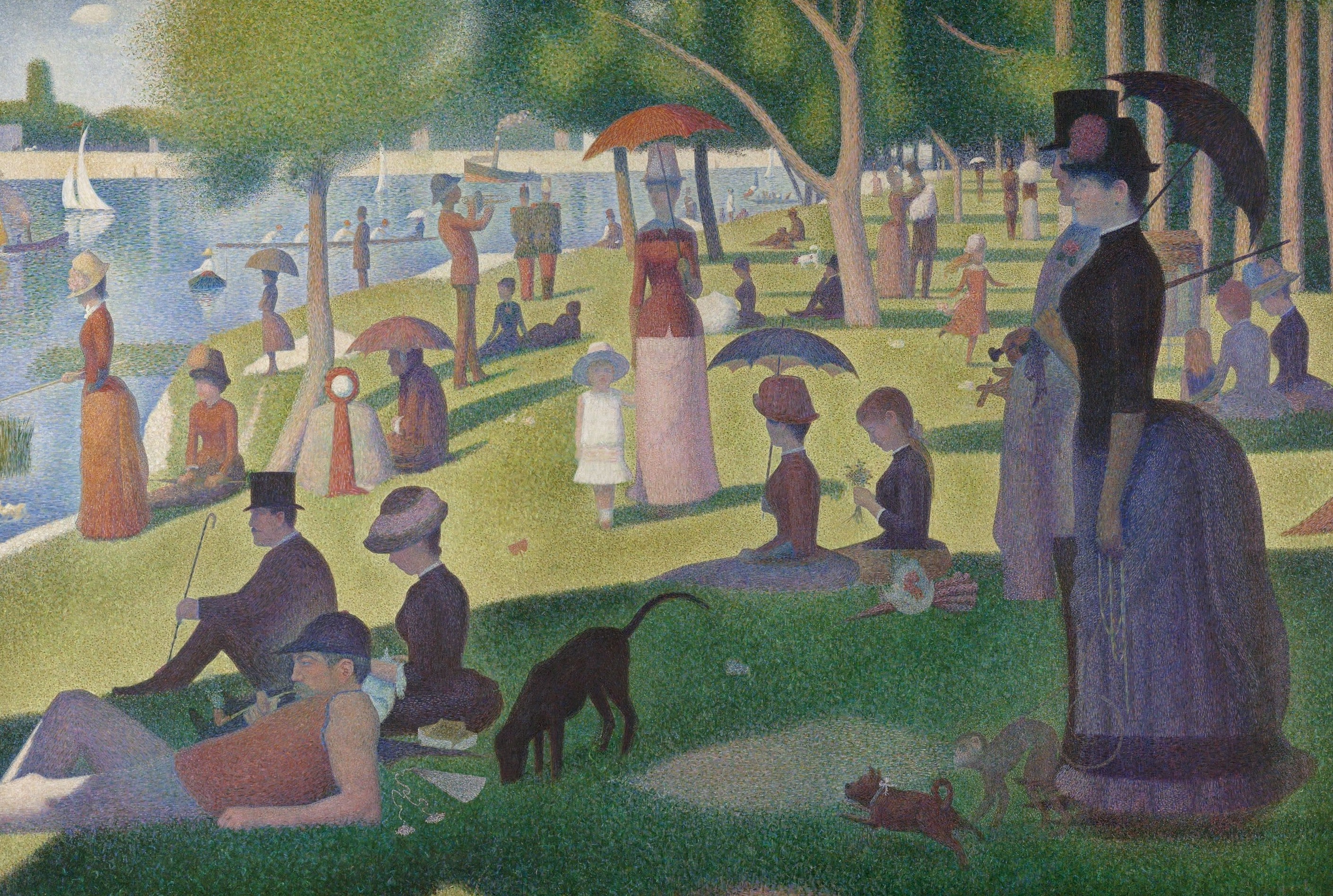 Una Domenica Pomeriggio sull'Isola della Grande-Jatte,  - Chicago | Secret World Trip Planner