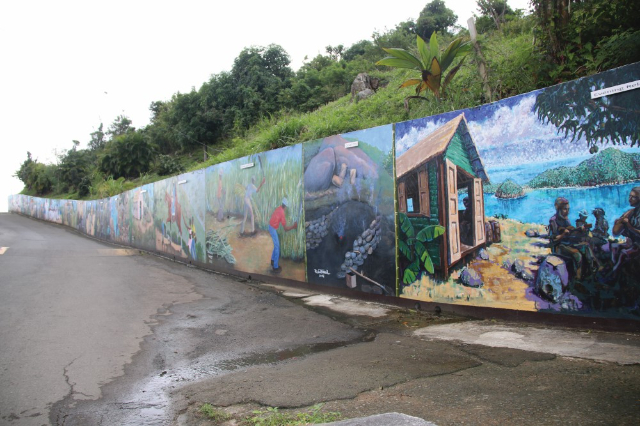 Mural Bukit Fahie - Road Town | Secret World Trip Planner