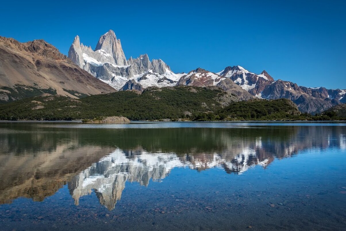 El lago Capri en Argentina — Provincia di Santa Cruz