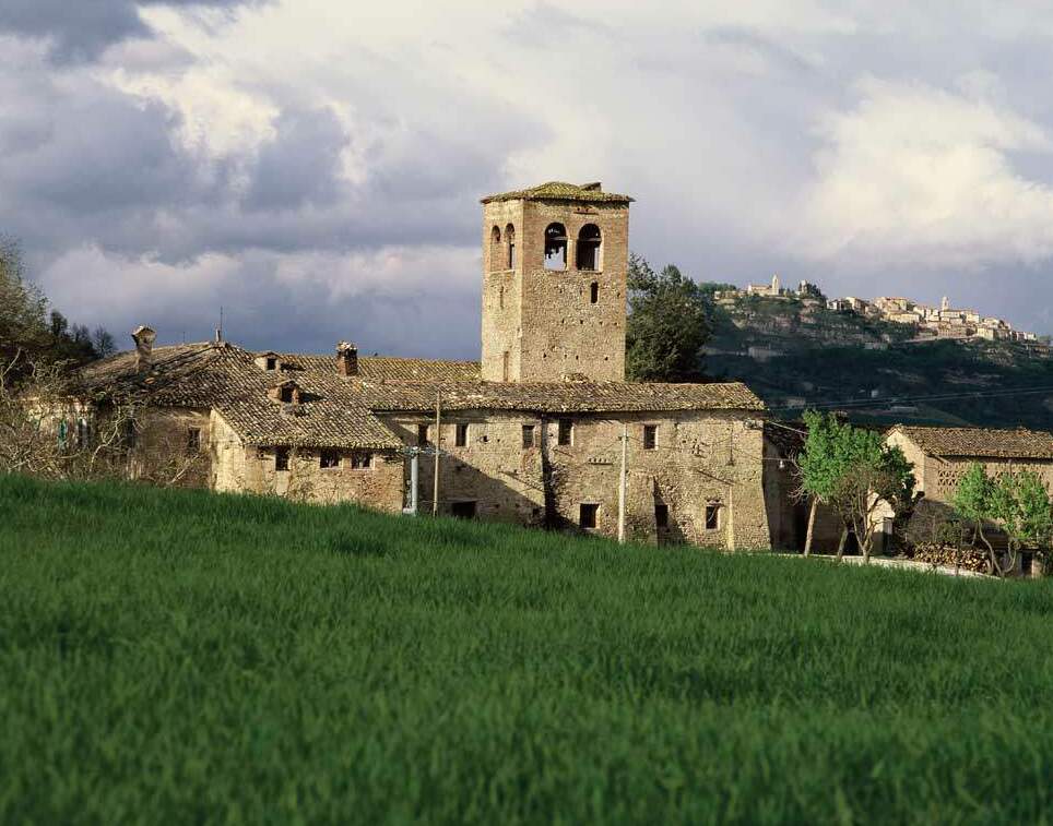 The abbey of San Ruffino and Vitale is located along the road that from Servigliano leads to the - San Ruffino | Secret World Trip Planner