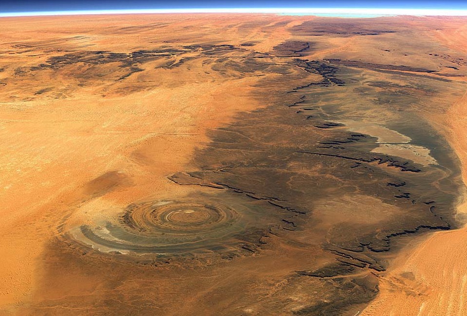 Richat โครงสร้างของที่ตาของแอฟริกา(มอริทาเนีย name ) - Ouadane | Secret World Trip Planner