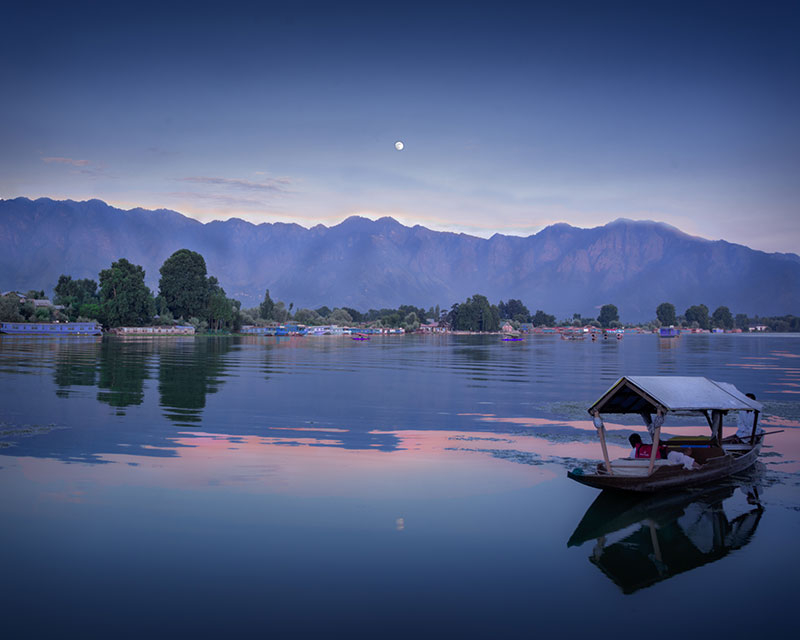 Lac Dal, Inde — Srinagar